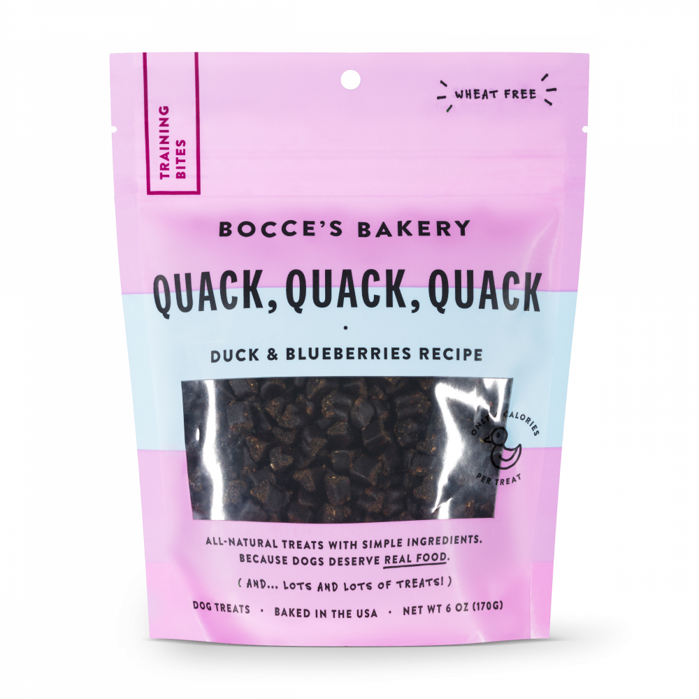 Quack, Quack, Quack Duck & Blueberry Recipe Soft Training Bites Dog Treats