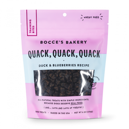 Quack, Quack, Quack Duck & Blueberry Recipe Soft Training Bites Dog Treats