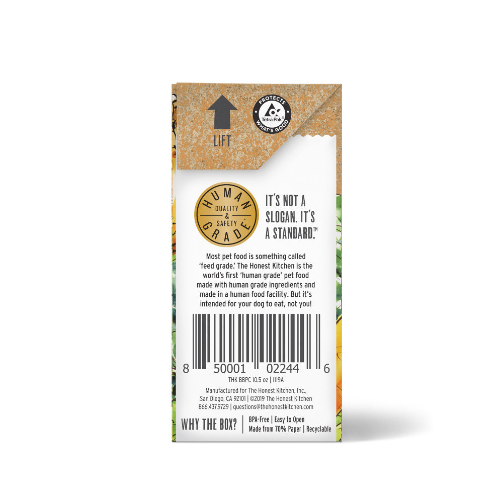 Butcher Block Pate Chicken & Super Greens Grain-Free Recipe Wet TetraPak Dog Food