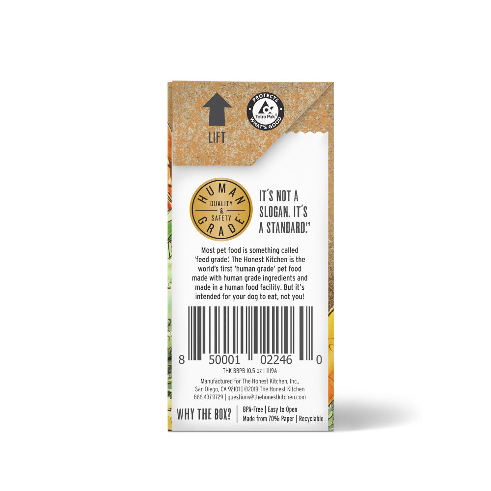 Butcher Block Pate Beef, Cheddar & Farm Veggies Grain-Free Recipe Wet TetraPak Dog Food